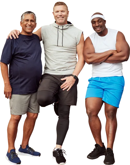 Two LifeRx members enjoying time together